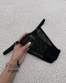 ست سوتین جلوبازشو اسفنجی لایه نازک و شورت رگلاژ دار فیتن