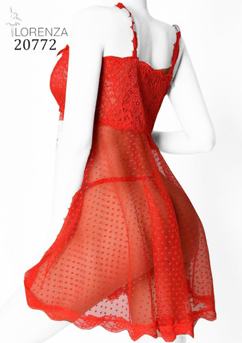 لباس خواب بندی تورخالدار لورنزا